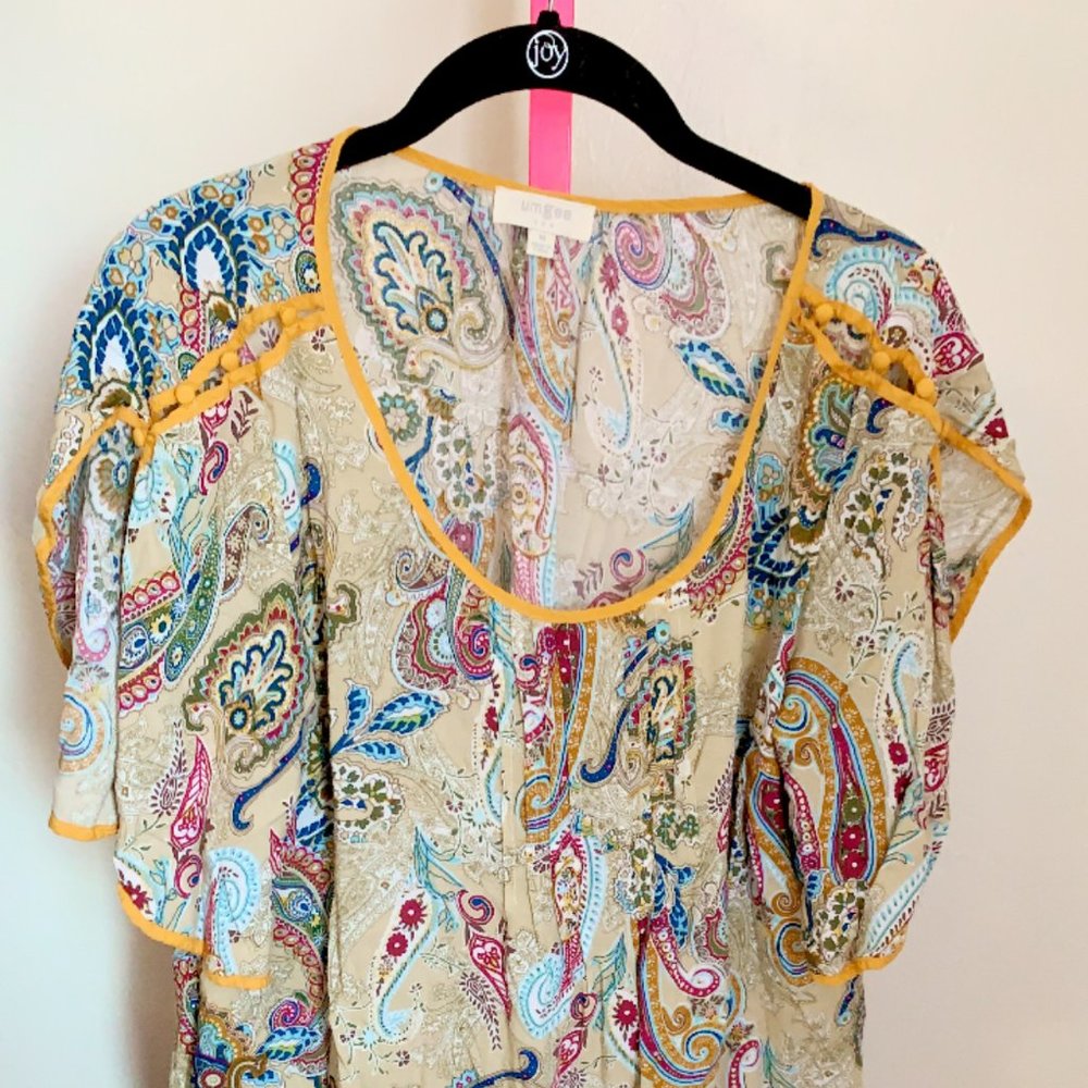 Paisley Tunic top